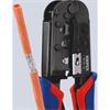 Knipex 97 51 10 SB Crimping Pliers For Western Plugs With Multi-Component Grips 190mm