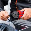 Knipex 97 52 42 6 PreciForce Crimping pliers With Multi-Component Handles Burnished 220 mm