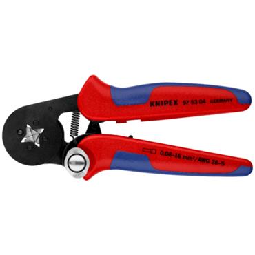 Knipex 97 53 04 Self-Adjusting Crimping Pliers for wire ferrules with lateral access
