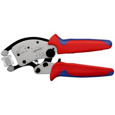 Knipex 97 53 18 SB Twistor16 Self-Adjusting Crimping Pliers