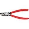 Knipex 97 71 180 SB Crimping Pliers For Wire Ferrules Plastic Coated 180mm