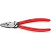Knipex 97 71 180 SB Crimping Pliers For Wire Ferrules Plastic Coated 180mm