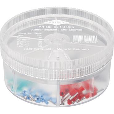 Knipex 97 99 905 Assortment Boxes With Insulated Wire Ferrules