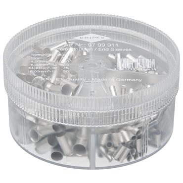 Knipex 97 99 911 Assortment Boxes With Non-Insulated Wire Ferrules
