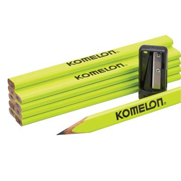 Komelon Carpenters Pencils & Sharpener Set