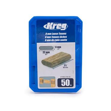 Kreg Mortise Mate 8mm Loose Tenons 50 Pieces KT0822-150-50