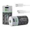 Lighthouse L/HBATUSBC C Type Li-Ion Batteries USB-C Rechargeable (2 Pack)