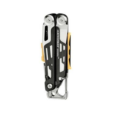 Leatherman Signal Multi-Tool w/Nylon Sheath - Black DLC with Stainless Steel LT700