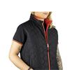 LMA Dakota Womens Reversible Gilet - Black / Fluorescent Red