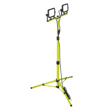 Luceco Castra 230V 60W Twin Tripod Worklight LSWT230G350-05