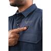 Milwaukee M12HSJBLU-0 HEXON Heated Shacket Mens Navy (Bare Unit)