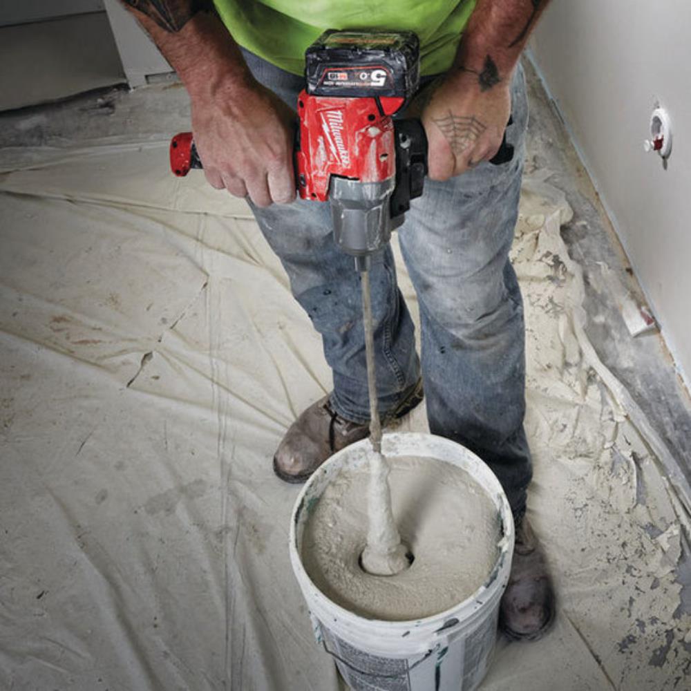 Milwaukee M18FPM502X M18 FUEL Paddle Mixing Drill Kit (2x5Ah