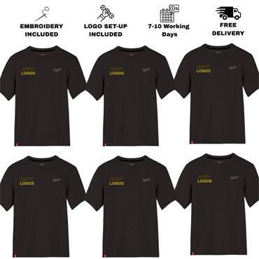 Milwaukee x6 T-Shirt Bundle