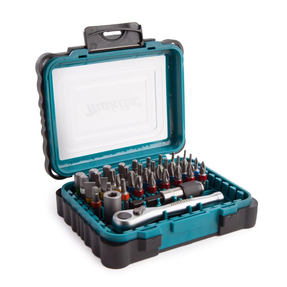 Makita P79158 39 Piece 1/4'' Ratchet & Quick Change Bit Set Toolfix