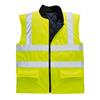 Portwest S469 - Hi-Vis Reversible Bodywarmer - Yellow