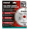 Trend PCD/FSB/1844 Fibre Cement Circular Saw Blade 184mm X 16mm X 4T Coarse Finish