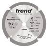 Trend PCD/FSB/1844 Fibre Cement Circular Saw Blade 184mm X 16mm X 4T Coarse Finish