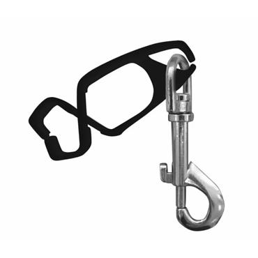 Portwest PK40 Glove Clip A001 - Black (40 Pack)