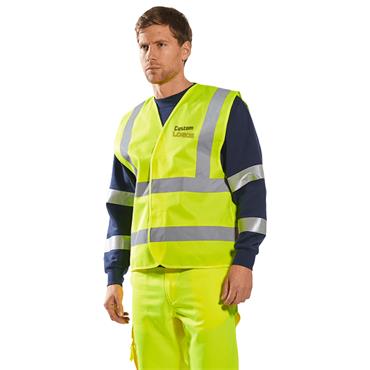 Portwest Custom Logo Hi-Vis Vest Bundle