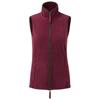 Premier PR804 Women's Artisan Fleece Gilet - Burgundy / Brown