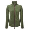 Premier PR824 Women’s Artisan Fleece Jacket - Moss Green / Brown
