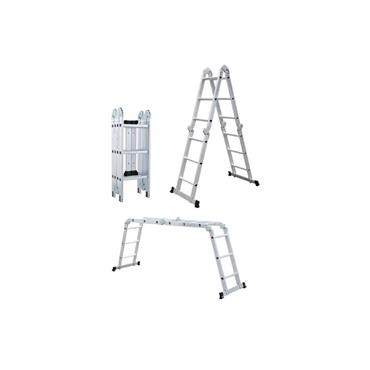 Protool PTLD1234PF Foldable 4 Way Multi-purpose Ladder With Scaffold Platform