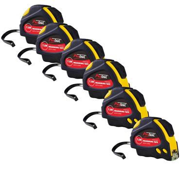 Protool Measuring Tape 7.5m X 25mm (Box Of 6)