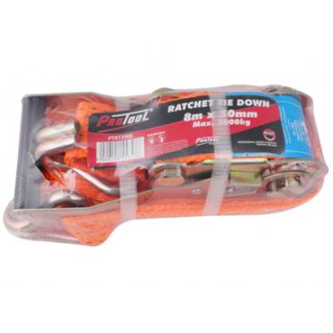 Protool Ratchet Strap 5T 10m x 50mm PTRT2010
