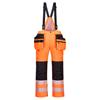 Portwest PW351 PW3 Hi-Vis Winter Trouser - Orange/Black