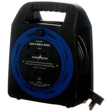 Powermaster 20M 10A Cable Reel 8341