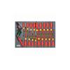 Toptul 125Pc W/7-Drawer VDE Insulated Tool Trolley GE12518