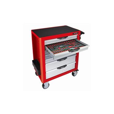 Toptul 125Pc W/7-Drawer VDE Insulated Tool Trolley GE12518