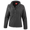 Result R121F Women's Classic Softshell Jacket - Black