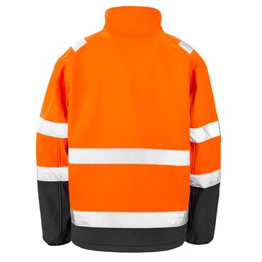Result Safeguard Softshell Jacket - Orange/Black