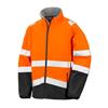 Result Safeguard Softshell Jacket - Orange/Black