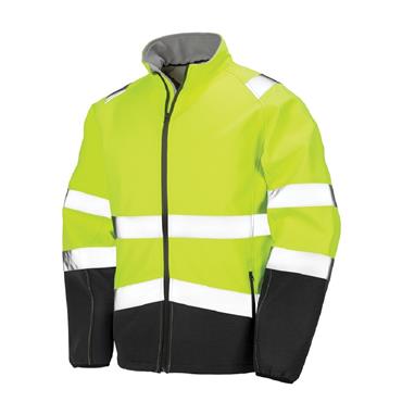 Result Safeguard Softshell Jacket - Yellow/Black