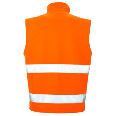 Result Safeguard Softshell Gilet - Orange/Black
