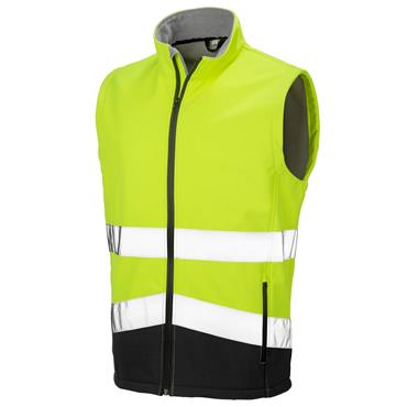 Result Safeguard Softshell Gilet - Yellow/Black