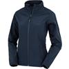 Result Women's Recycled 2-layer Printable Softshell Jacket - Navy