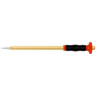 Rennsteig Electrician's Pointed Chisel with Handguard 250 mm, 10 mm - 361 256 1 SB