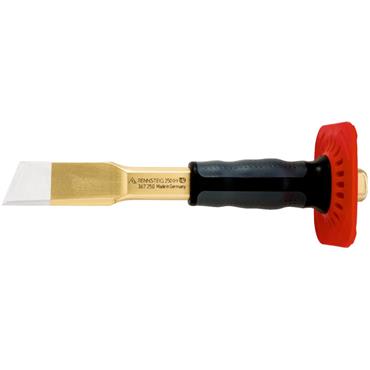 Rennsteig Electrician's Slotting Chisel with Handguard 33 x 250 mm - 367 250 1 SB