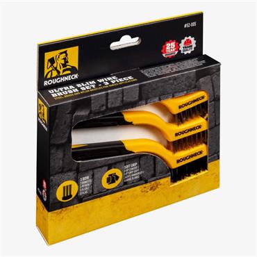 Roughneck Mini Wire Brush Set 3 Piece 52-005