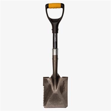 Roughneck Micro Shovel, Gorilla Sharp-Edge Square Mouth 68-007