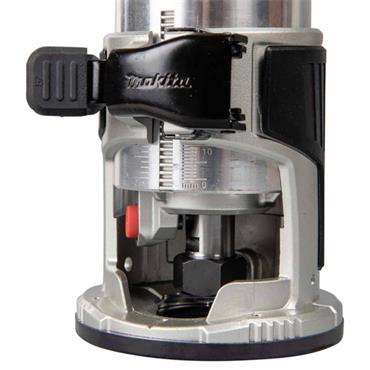 Makita RT001GZ20 40V Max XGT 1/4" & 3/8" Trimmer in a Makpac Type 4 Case (Bare Unit)