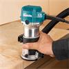 Makita RT0702CX4 1/4'' Router/Trimmer Kit - 220V