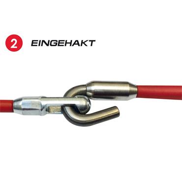 Runpotec 20274 Cable pulling grip with quick-release fastener - 9-15 mm