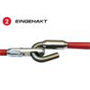 Runpotec 20274 Cable pulling grip with quick-release fastener - 9-15 mm