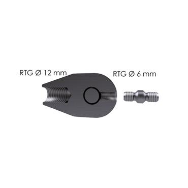 Runpotec 20383 Shackle - thread RTG 12mm