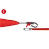 Runpotec 20629 Cable pulling loop with hook - caps outer- 17 mm