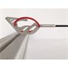 Runpotec 30239 Special sliding hook -stainless steel - thread RTG 6 mm